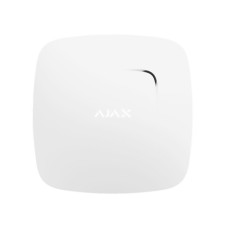 Detector wireless de fum cu senzor de temperatură AJAX FIREPROTECT WH