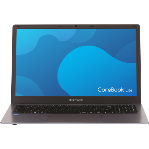 Microtech Corebook Lite 15.6", FHD 1920 x 1080, Intel  Celeron  Seria N4020 2 nuclee 64 biți până la 2.80 GHz, 8GB Ram, 256GB SSD, Material: ABS, Culoare: Gri Sideral, Tip ecran: IPS, Format: 16:9, Wireless: Wi-Fi 802.11 a/b/g/n/ac Dual Band Bluetoot