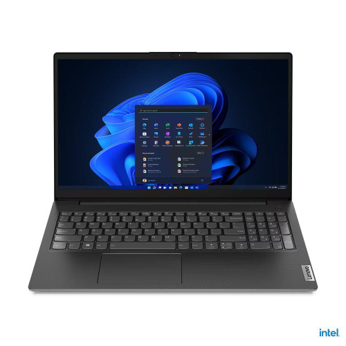 Laptop Lenovo V15 G3 IAP, 15.6" FHD (1920x1080) TN 250nits Anti-glare, 45% NTSC, Intel Core i3-1215U, 6C (2P + 4E) / 8T, P-core 1.2 / 4.4GHz, E-core 0.9 / 3.3GHz, 10MB, 8GB Soldered DDR4-3200, 256GB SSD M.2 2242 PCIe 3.0x4 NVMe,Integrated Intel UHD G