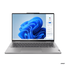 Laptop Lenovo Yoga 7 2-in-1 14AHP9 cu procesor AMD Ryzen   7 8840HS pana la 5.1GHz, 14" WUXGA OLED, 60Hz, Dolby  Vision  , DisplayHDR  , Glass, Touch, Lenovo  Digital Pen, 16GB LPDDR5x, 1TB SSD, AMD Radeon   780M Graphics, Windows  11 Home, Arctic Gr