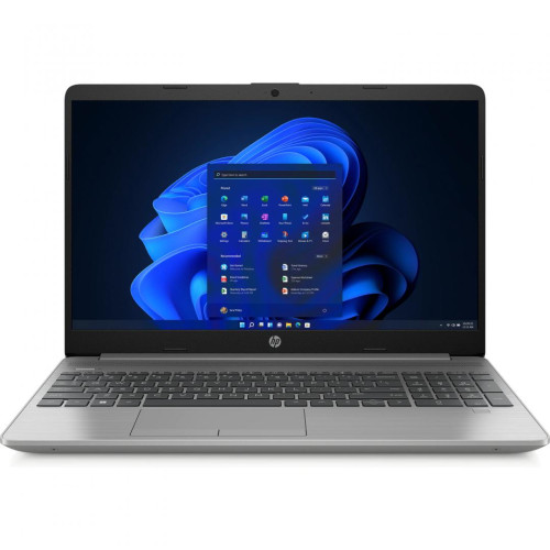 Laptop HP 250 G9 cu procesor Intel Core i7-1260P 12 Core (3.4GHz, up to 4.7GHz, 18MB), 15.6 inch FHD, Intel Iris Xe Graphics, 16GB DDR4, SSD, 512GB PCIe NVMe, Free DOS, Asteroid Silver