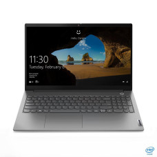 Laptop Lenovo ThinkBook 15 G2 ITL, 15.6" FHD (1920x1080) IPS 250nits Anti-glare, 45% NTSC, Intel Core i3-1115G4 (2C / 4T, 3.0 / 4.1GHz, 6MB), Video Integrated Intel UHD Graphics, RAM 8GB Soldered DDR4-3200, SSD 256GB SSD M.2 2242 PCIe 3.0x4 NVMe + Em