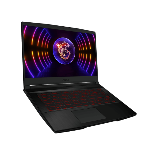 Laptop MSI Gaming Thin GF63 12VF cu procesor Intel  Core   i5-12450H pana la 4.4 GHz, 15.6", Full HD, IPS, 144Hz, 16GB DDR4, 1TB SSD, NVIDIA  GeForce RTX 4060 8GB GDDR6,No OS, Black