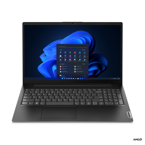 Laptop Lenovo V15 G4 AMN, 15.6" FHD (1920x1080) TN 250nits Anti- glare, AMD Ryzen   5 7520U (4C / 8T, 2.8 / 4.3GHz, 2MB L2 / 4MB L3), Video Integrated AMD Radeon   610M Graphics, RAM 8GB Soldered LPDDR5-4800, SSD 512GB SSD M.2 2242 PCIe  4.0x4 NVMe ,