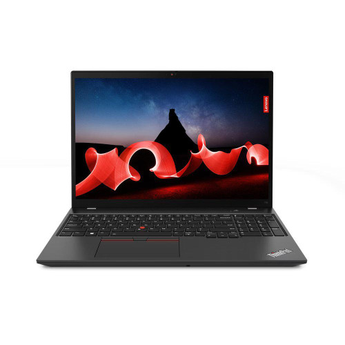 Laptop Lenovo ThinkPad T16 Gen 2, 16" WUXGA (1920x1200) IPS 400nits Anti-glare, 100% sRGB, Low Power, Intel Core i5-1335U, 10C (2P + 8E) / 12T, P-core 1.3 / 4.6GHz, E-core 0.9 / 3.4GHz, 12MB, Video Integrated Intel Iris Xe Graphics functions as UHD G