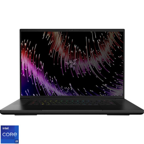 Laptop Razer Gaming Blade ,18" QHD+ 240 Hz, 16:10 (2560 x 1600), 13th Gen Intel Core i9 Processor (24-core) i9-13980HX, 1.8 GHz with Turbo Boost up to 5.6 GHz, with 24 MB of Cache, video dedicat NVIDIA GeForce RTX 4090 Laptop GPU 16GB GDDR6, RAM 64 G