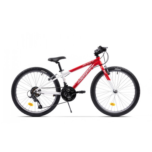 BICICLETA PEGAS MINI DRUMET 24'' ROSU ALB