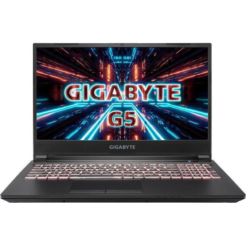 Gigabyte Gaming Laptop 15.6", G5 i5-11400H, 16GB RAM, 512GB SSD, VGA RTX3050TI, Free DOS, 3x USB, 1x HDMI, 1x Mini DisplayPort, 1x RJ- 45, 1x 3.5mm Jack, Wi-Fi, 15.6" Thin Bezel FHD 1920x1080 IPS- level matný Display LCD (144Hz, 72% NTSC).