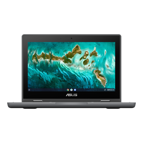 Laptop ASUS ChromeBook Flip, CR1100FKA-BP0398, 11.6-inch, Touch screen, HD (1366 x 768) 16:9,  Glossy display, Wide view, Intel  Celeron  N4500  Processor 1.1 GHz (4M Cache,  up to 2.8 GHz,  2 cores), 8G LPDDR4X on board, 64G eMMC,  2x USB 3.2 Gen 1 Type-