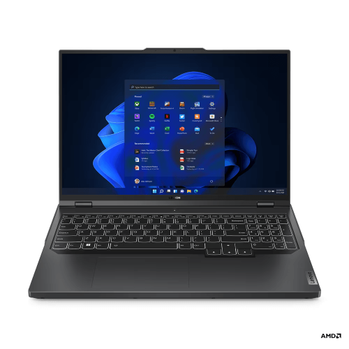 Laptop Gaming Lenovo Legion Pro 5 16ARX8 cu procesor AMD Ryzen   7 7745HX pana la 5.1 GHz, 16'', WQXGA, IPS, 240Hz, 16GB, 1TB SSD, NVIDIA  GeForce RTX   4070 8GB GDDR6, No OS, Onyx Grey, 3y on-site, Premium Care