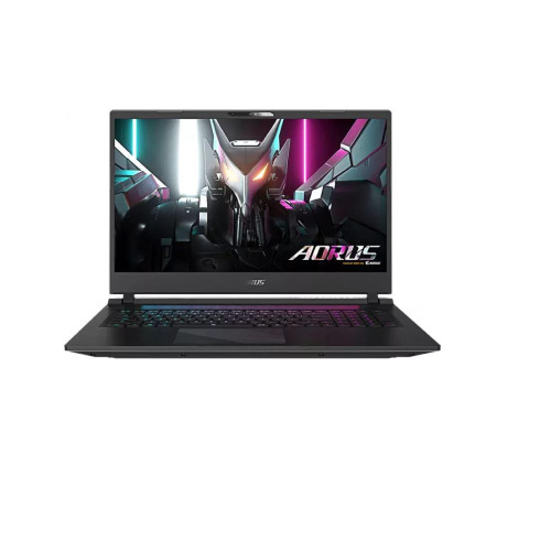 Gigabyte Notebook Aorus 17.3"9SF, Procesor: i5-12500H, 16GB RAM (2 x 8GB) , 512GB SSD ,VGA RTX4070 8G, WIN 11 HOME, 1 X RJ45, 1 X HDMI, 1 x Mini DP, 2X USB 3.2 Gen 1 Type-A ports, , 1 X USB Type C, Rezolutie FHD 1980x1080, 300Hz.